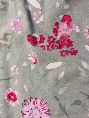 Fabric Soft Grey/Multi Cotton/Poly WIDE